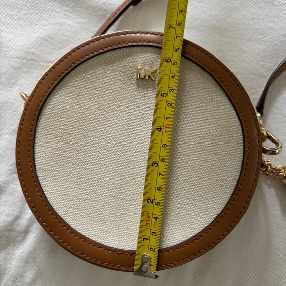 MK Small Canteen Crossbody Round Bag Purse - Picture 15 of 15